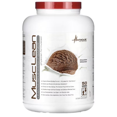 Metabolic Nutrition, MuscLean, средство для набора мышечной массы ...